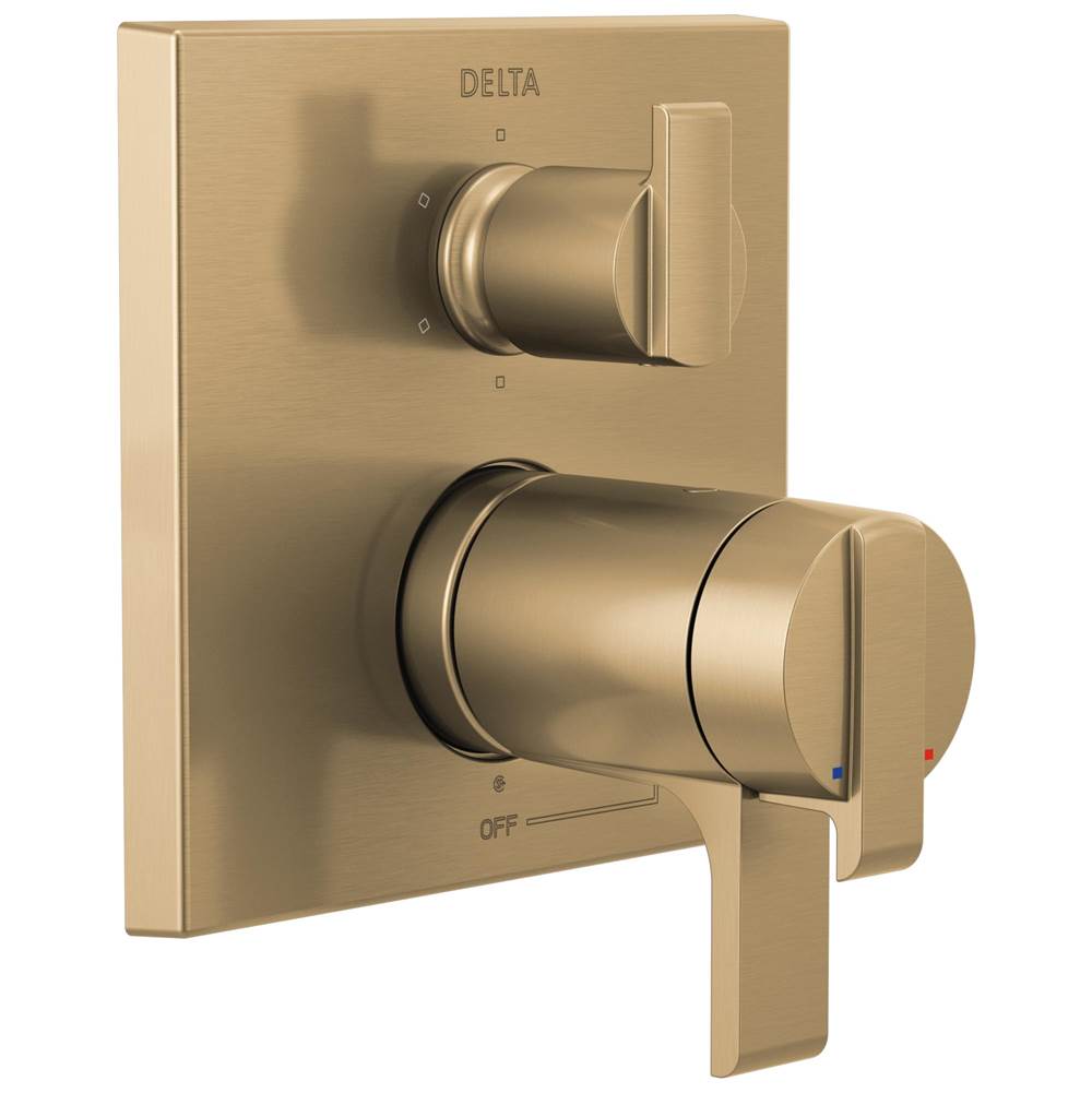 Delta Faucet Pressure Balance Trims With Integrated Diverter Shower Faucet Trims item T27T967-CZ