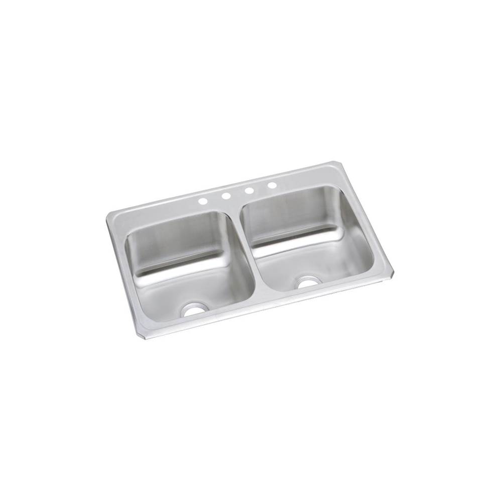 Elkay Drop In Double Bowl Sink Kitchen Sinks item CR43222