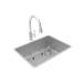 Elkay - ECTRU24179RTFBC - Undermount Kitchen Sink and Faucet Combos