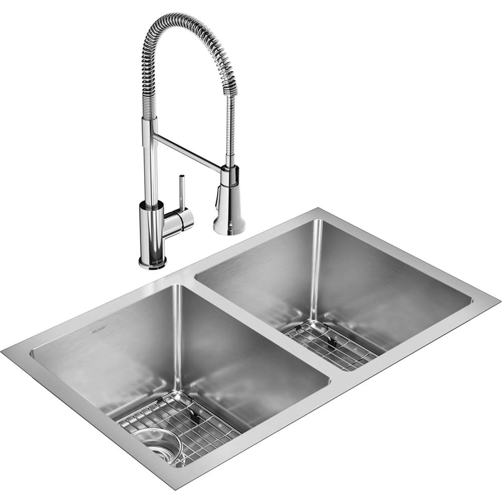 Elkay Undermount Kitchen Sinks item EFRU311810TFC
