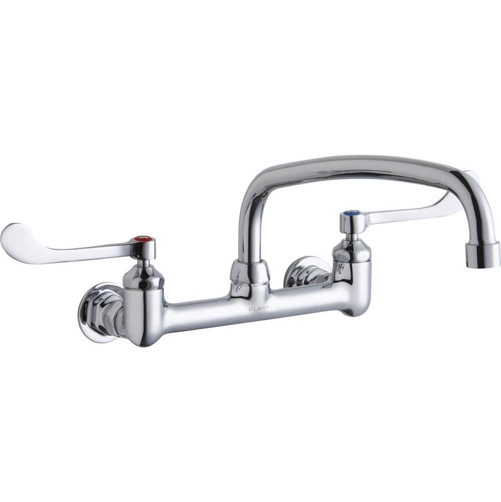 Elkay Wall Mount Kitchen Faucets item LK940AT12T6H