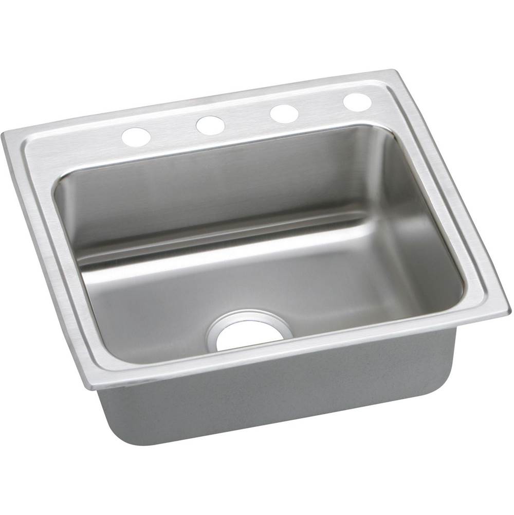 Algor Plumbing and Heating SupplyElkayLustertone Classic Stainless Steel 25'' x 21-1/4'' x 7-7/8'', Single Bowl Drop-in Sink with Quick-clip