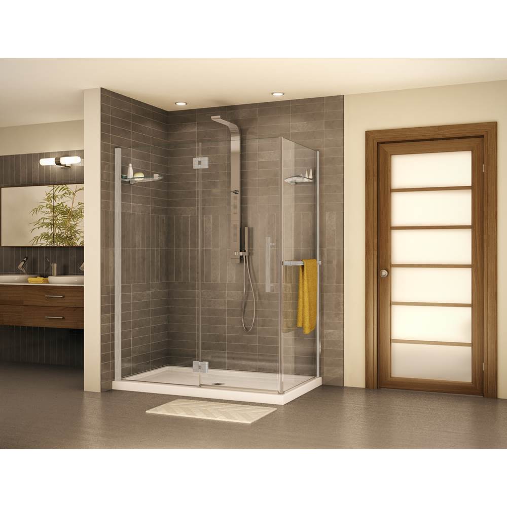 Fleurco Pivot Shower Doors item PGLR4542-25-40L-MDY-79