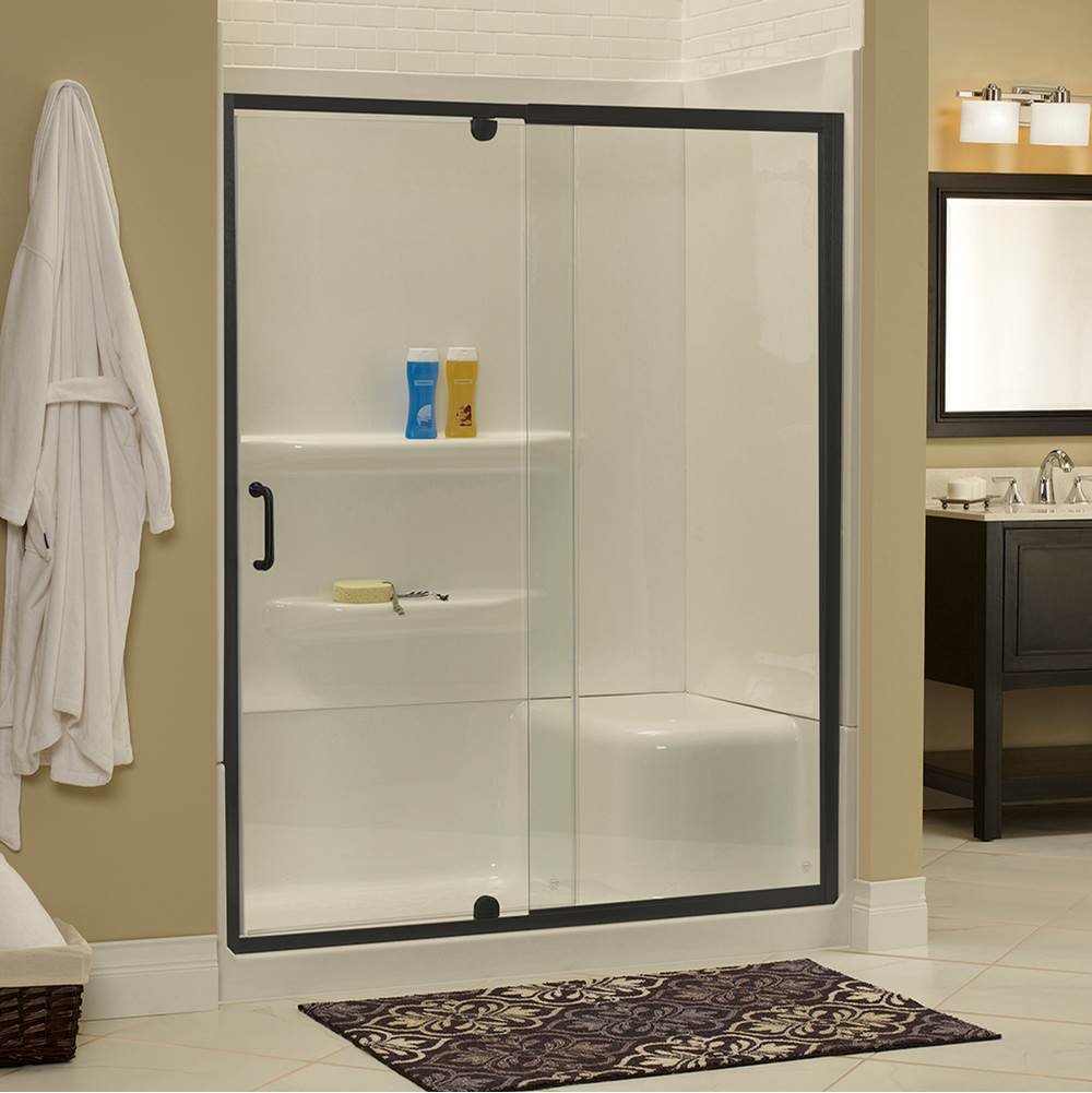 CRAFT + MAIN Pivot Shower Doors item CVDP4269-CL-OR