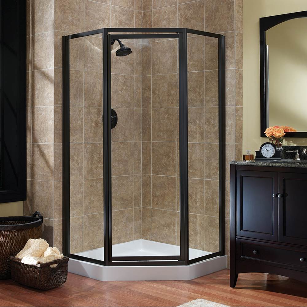 CRAFT + MAIN Hinged Shower Doors item TDNA0570-CL-OR