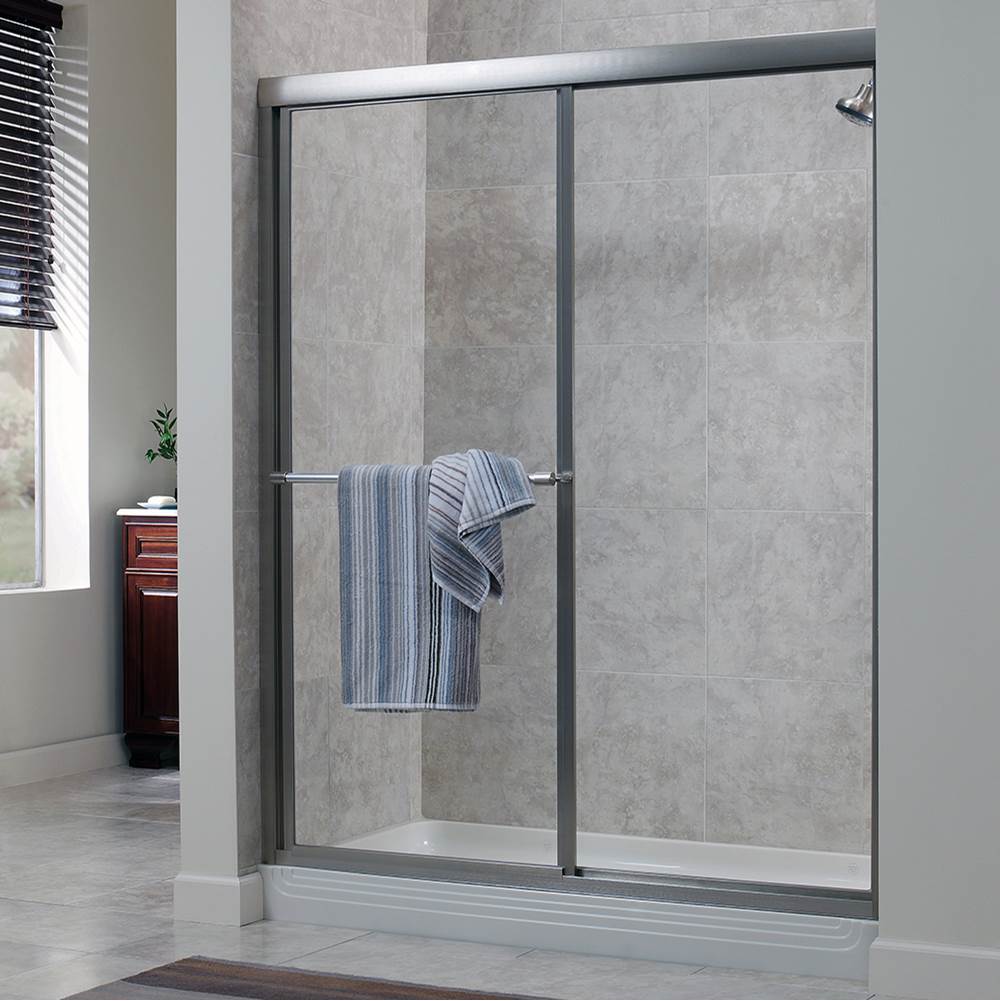 CRAFT + MAIN Sliding Shower Doors item TDSS4870-CL-BN
