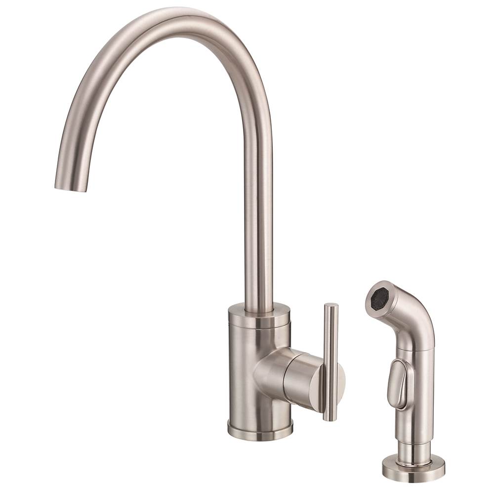 Gerber Plumbing Side Spray Kitchen Faucets item D401058SS