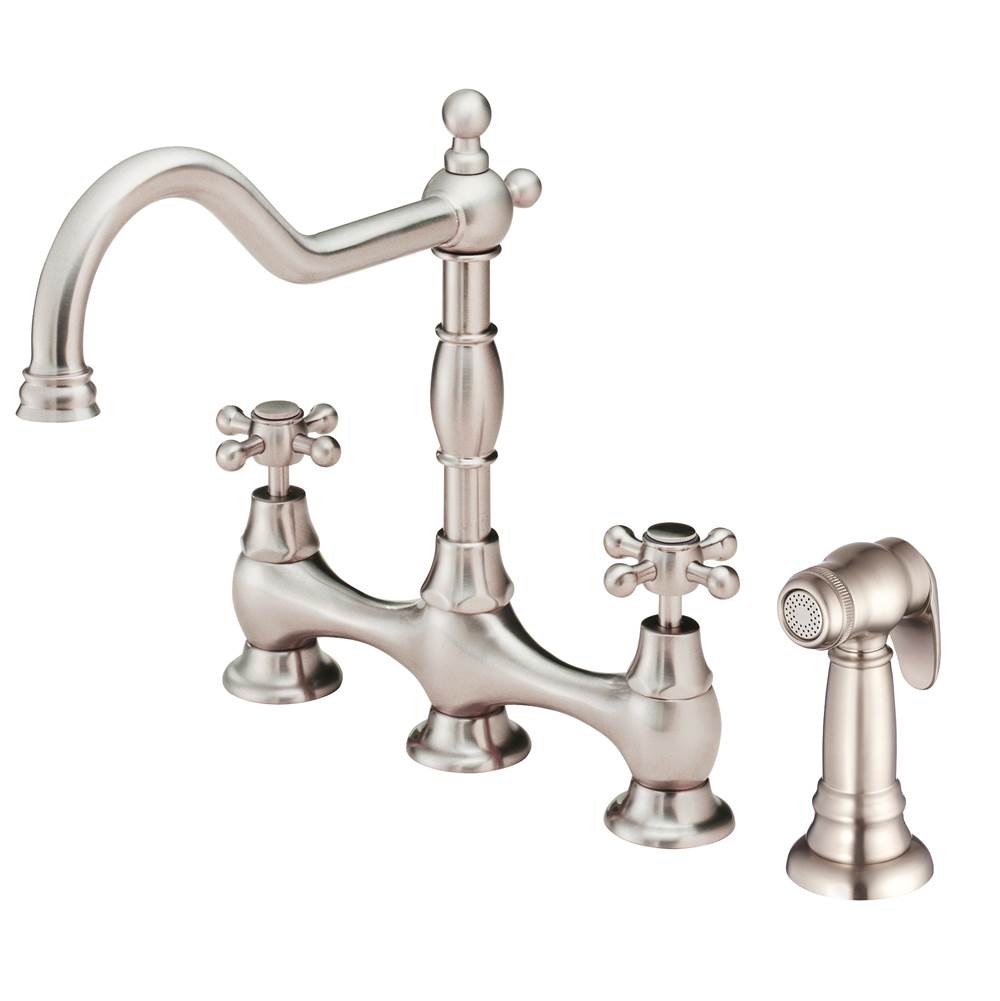 Gerber Plumbing Bridge Kitchen Faucets item D404457SS