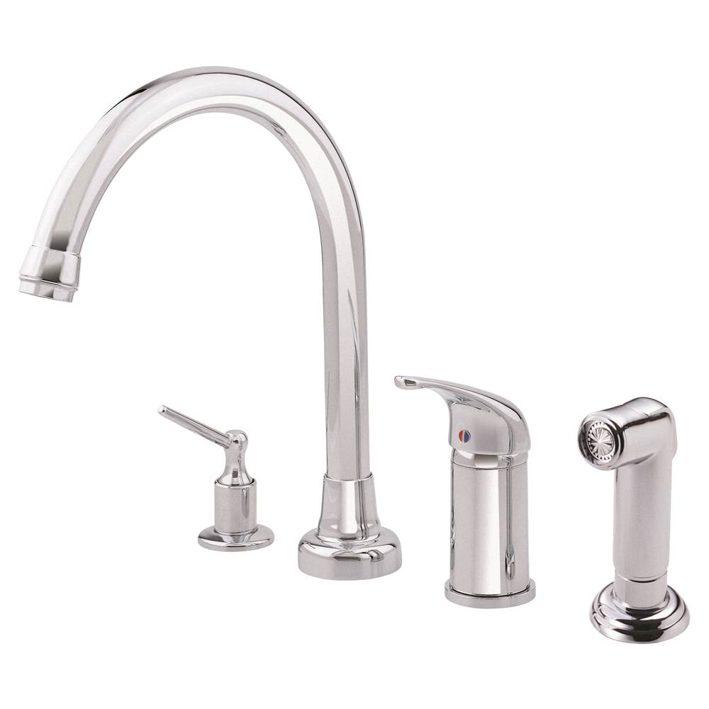 Gerber Plumbing Side Spray Kitchen Faucets item D409112