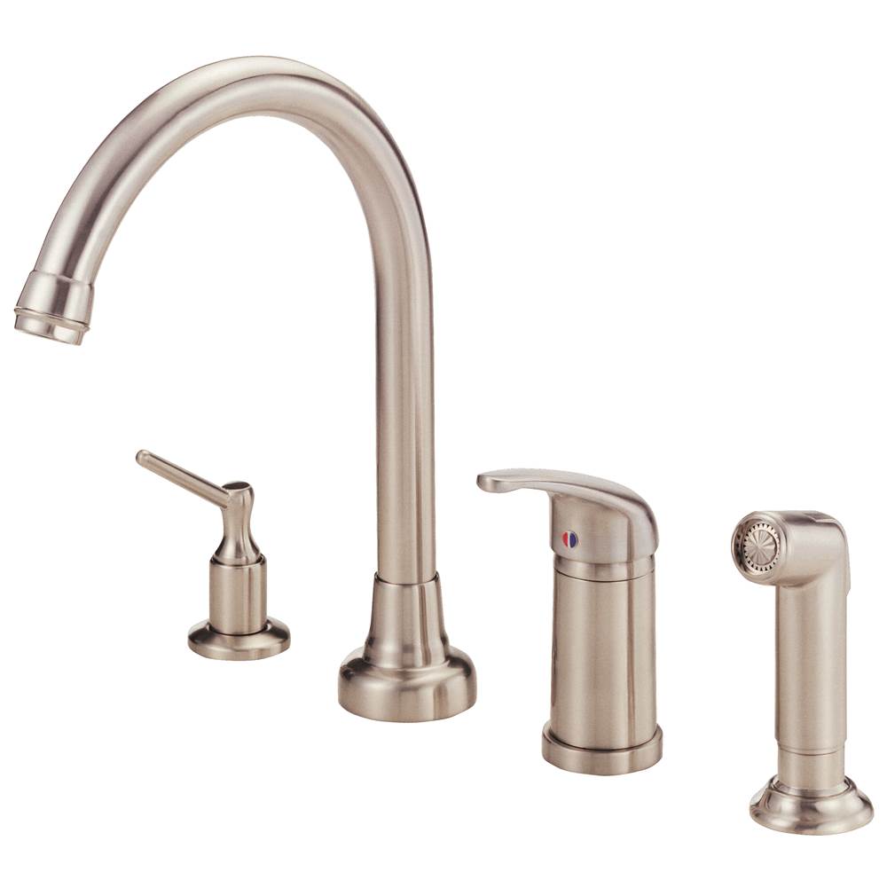 Gerber Plumbing Side Spray Kitchen Faucets item D409112SS