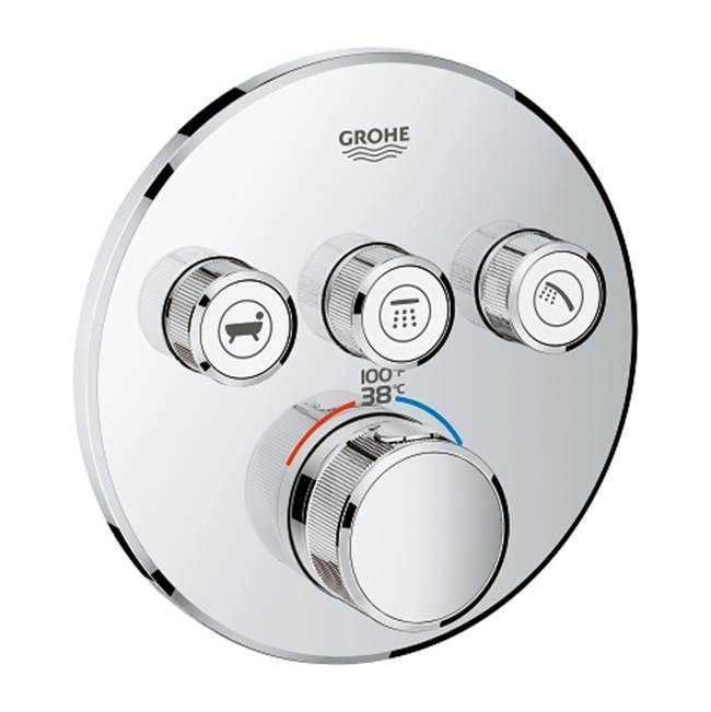Grohe Thermostatic Valve Trims With Integrated Diverter Shower Faucet Trims item 29138000