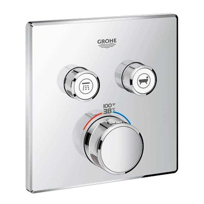 Grohe Thermostatic Valve Trims With Integrated Diverter Shower Faucet Trims item 29141000