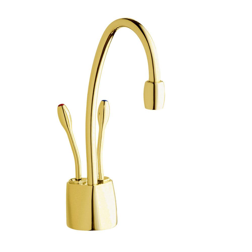 Algor Plumbing and Heating SupplyInsinkeratorIndulge Contemporary F-HC1100 Instant Hot/Cool Water Dispenser Faucet in French Gold