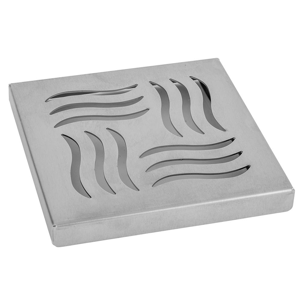 Algor Plumbing and Heating SupplyJaclo6'' x 6'' Wave Channel Drain Grate