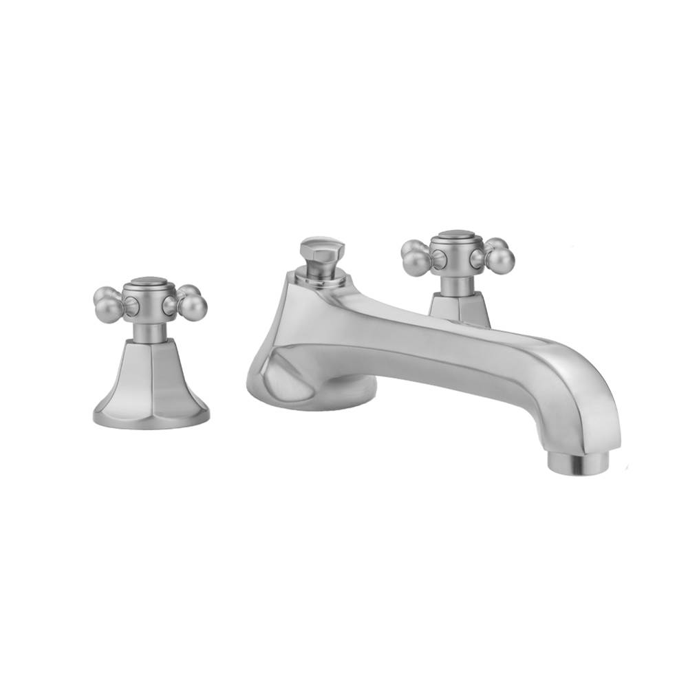 Algor Plumbing and Heating SupplyJacloAstor Roman Tub Set with Low Spout and Ball Cross Handles