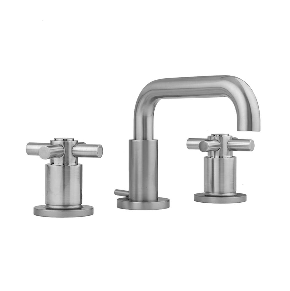 Algor Plumbing and Heating SupplyJacloDowntown Contempo Faucet with Round Escutcheons & Contempo HIgh Cross Handles