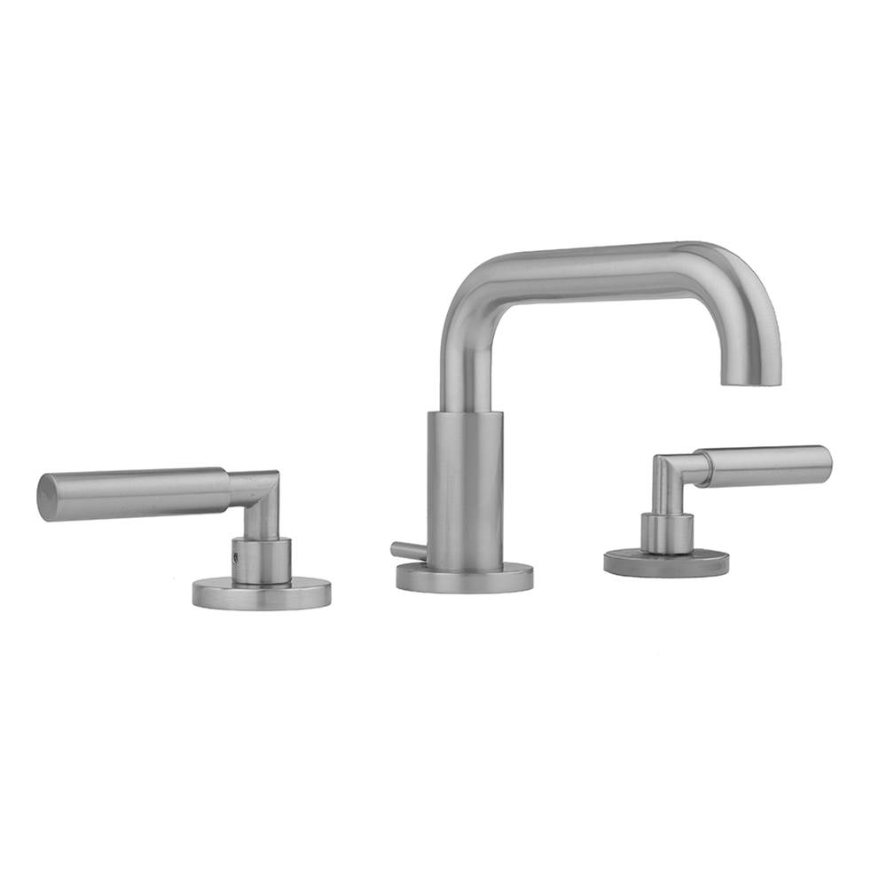 Algor Plumbing and Heating SupplyJacloDowntown  Contempo Faucet with Round Escutcheons & Contempo Hub Base Lever Handles- 1.2 GPM