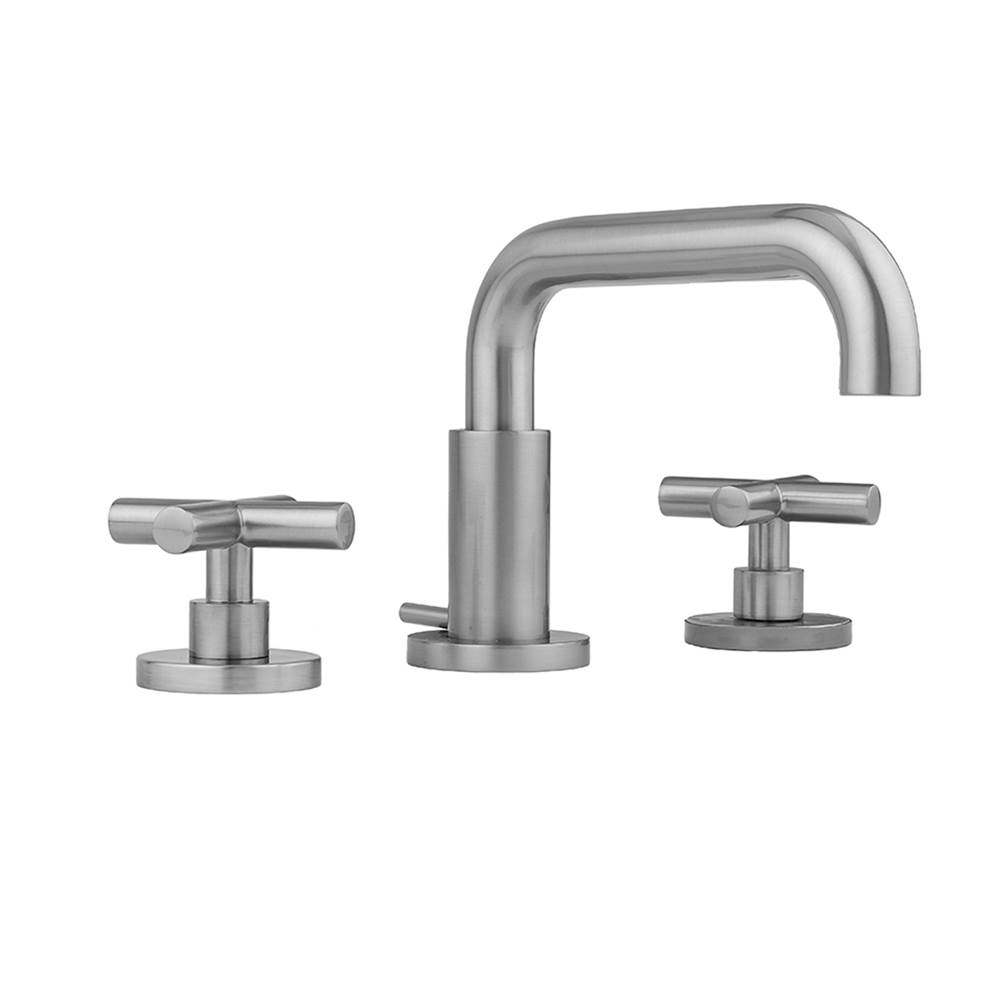Algor Plumbing and Heating SupplyJacloDowntown  Contempo Faucet with Round Escutcheons & Contempo Hub Base Cross Handles -1.2 GPM
