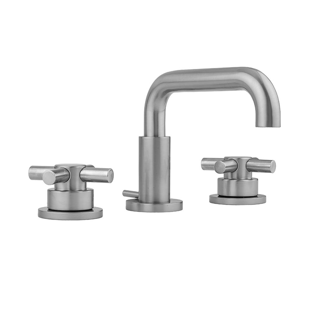 Algor Plumbing and Heating SupplyJacloDowntown  Contempo Faucet with Round Escutcheons & Low Contempo Cross Handles- 0.5 GPM