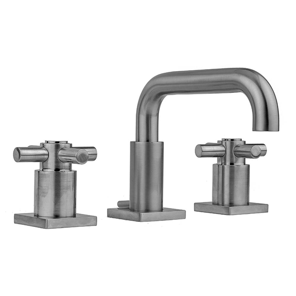 Algor Plumbing and Heating SupplyJacloDowntown Contempo Faucet with Square Escutcheons & Contempo High Cross Handles