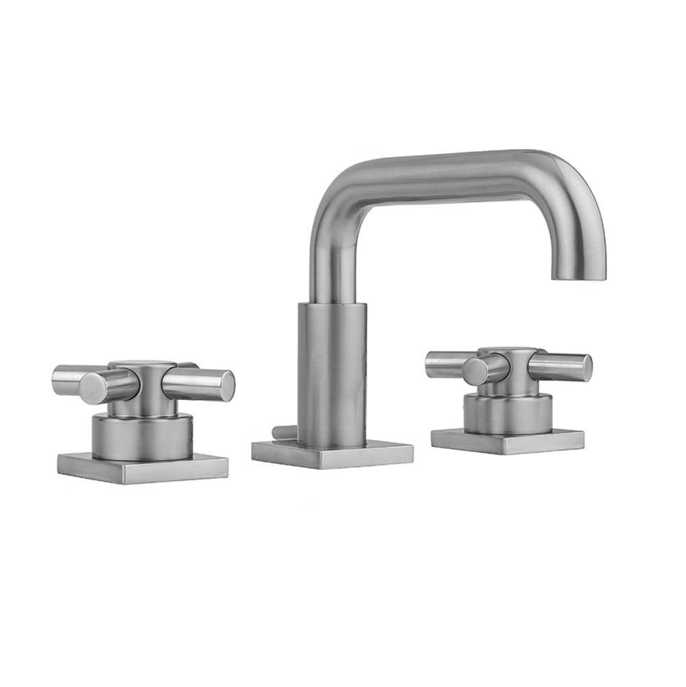 Algor Plumbing and Heating SupplyJacloDowntown  Contempo Faucet with Square Escutcheons & Contempo Cross Handles -1.2 GPM