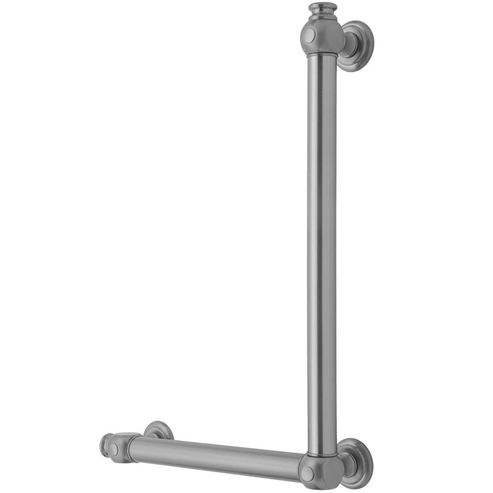 Jaclo Grab Bars Shower Accessories item G60-16H-12W-LH-BKN