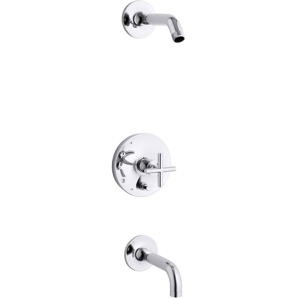 Kohler Tub And Shower Faucets Less Showerhead Tub And Shower Faucets item T14421-3L-CP