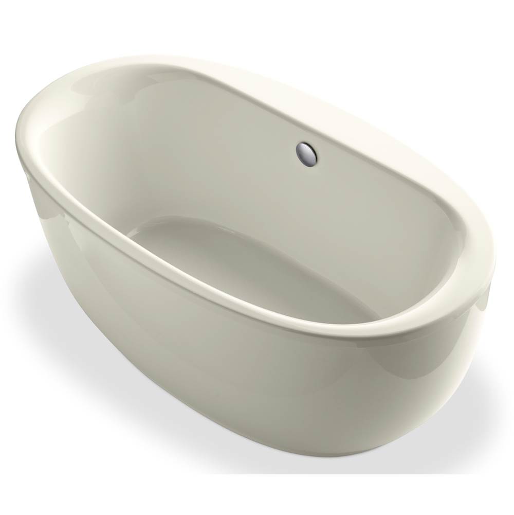 Algor Plumbing and Heating SupplyKohlerSunstruck® 60'' x 34'' oval freestanding bath with fluted shroud and center drain