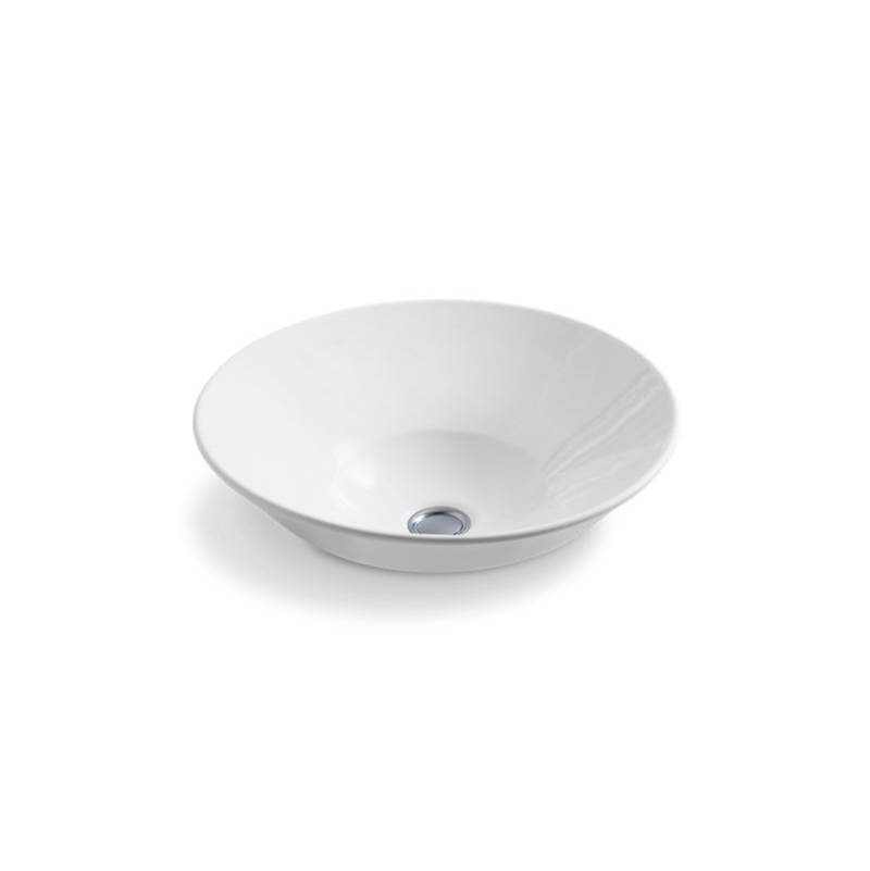 Algor Plumbing and Heating SupplyKohlerConical Bell® vessel or wall-mount bathroom sink with glazed underside