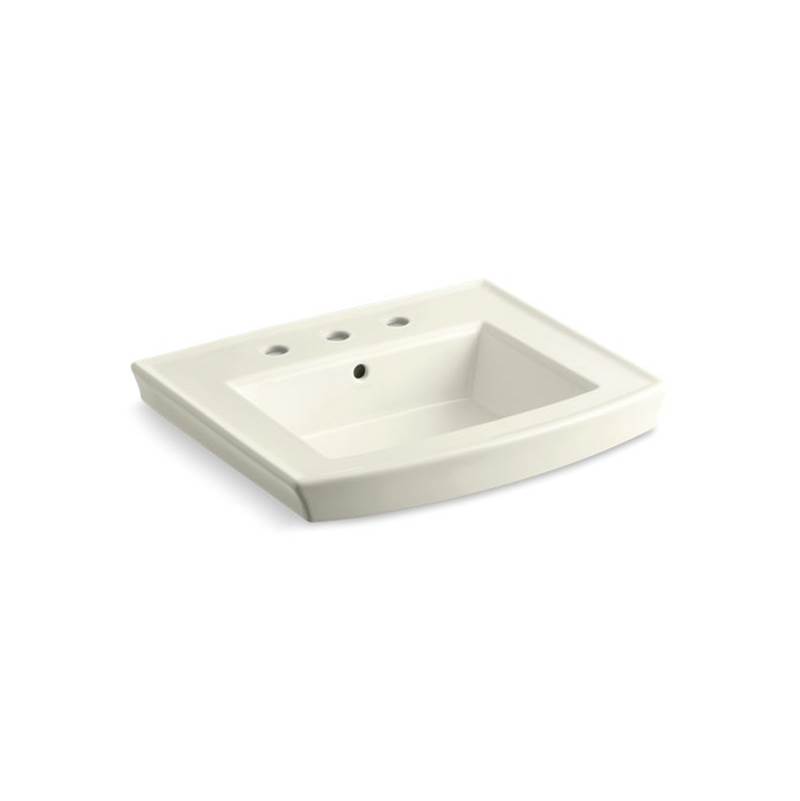 Algor Plumbing and Heating SupplyKohlerArcher® Pedestal bathroom sink with 8'' widespread faucet holes