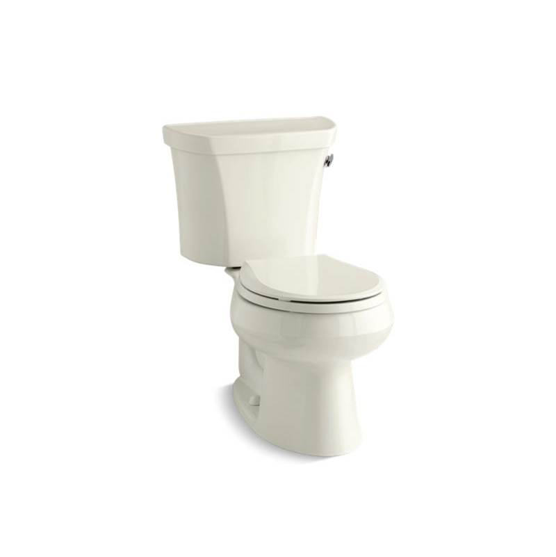Algor Plumbing and Heating SupplyKohlerWellworth® Two-piece round-front 1.6 gpf toilet with tank cover locks