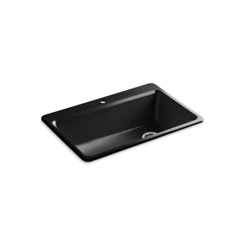 Algor Plumbing and Heating SupplyKohlerRiverby® 33'' x 22'' x 9-5/8'' top-mount single-bowl workstation kitchen sink with accessories