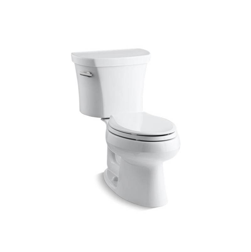 Algor Plumbing and Heating SupplyKohlerWellworth® Two-piece elongated 1.28 gpf toilet with 14'' rough-in