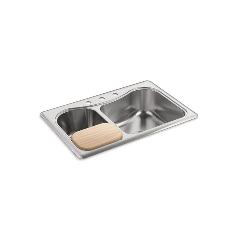 Kohler Drop In Kitchen Sinks item 3361-4-NA