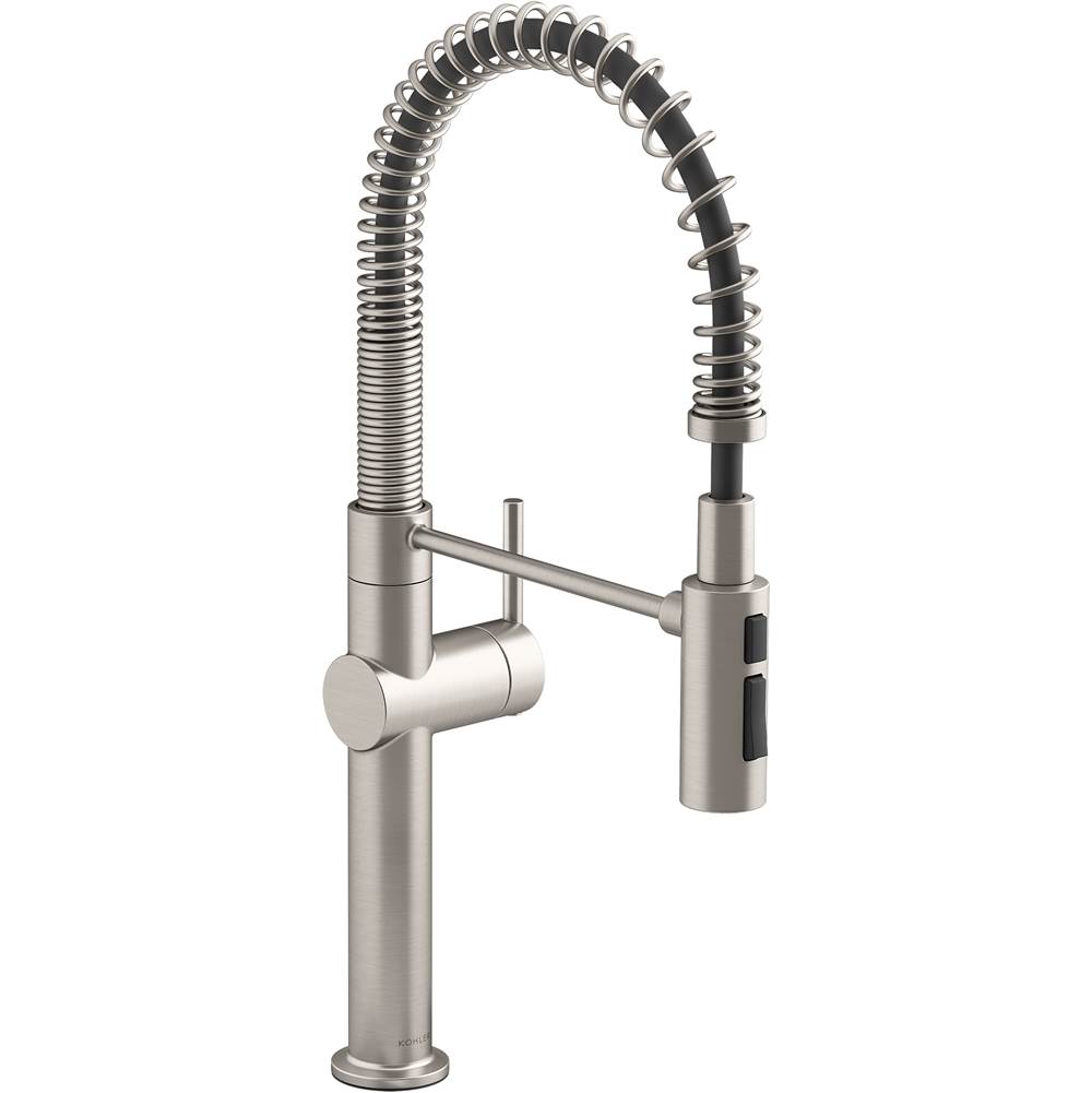 Algor Plumbing and Heating SupplyKohlerCrue Pull-down Single-handle Semiprofessional Kitchen Faucet