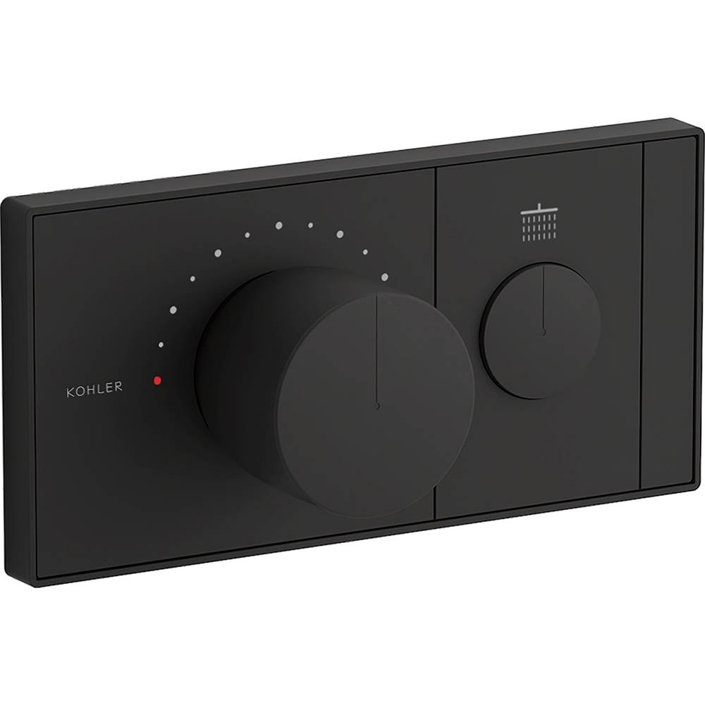 Algor Plumbing and Heating SupplyKohlerAnthem One-Outlet Thermostatic Valve Control Panel With Recessed Push-Button