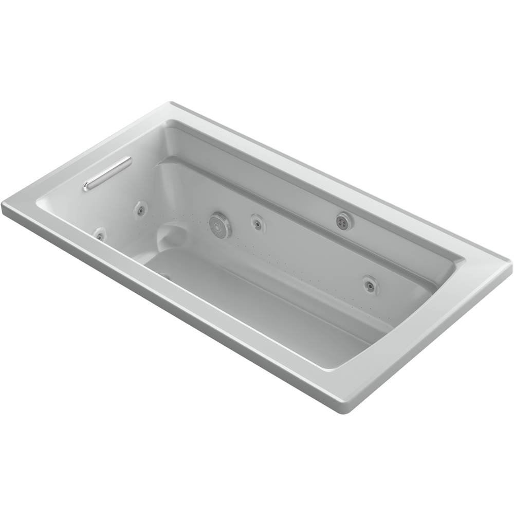 Algor Plumbing and Heating SupplyKohlerArcher® 60'' x 32'' drop-in Heated BubbleMassage™ air bath and whirlpool