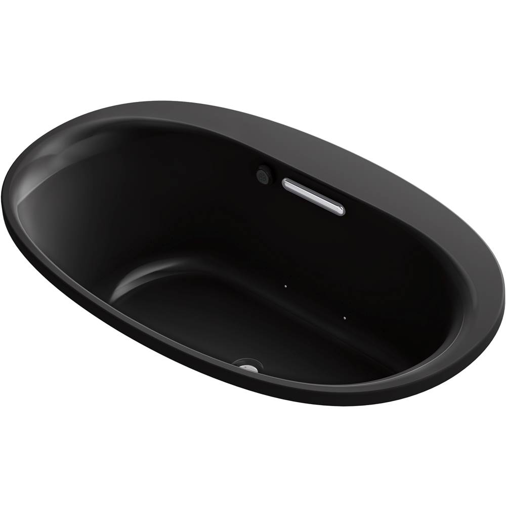 Algor Plumbing and Heating SupplyKohlerUnderscore® Oval 59-11/16'' x 35-5/8'' heated BubbleMassage™ air bath with center drain
