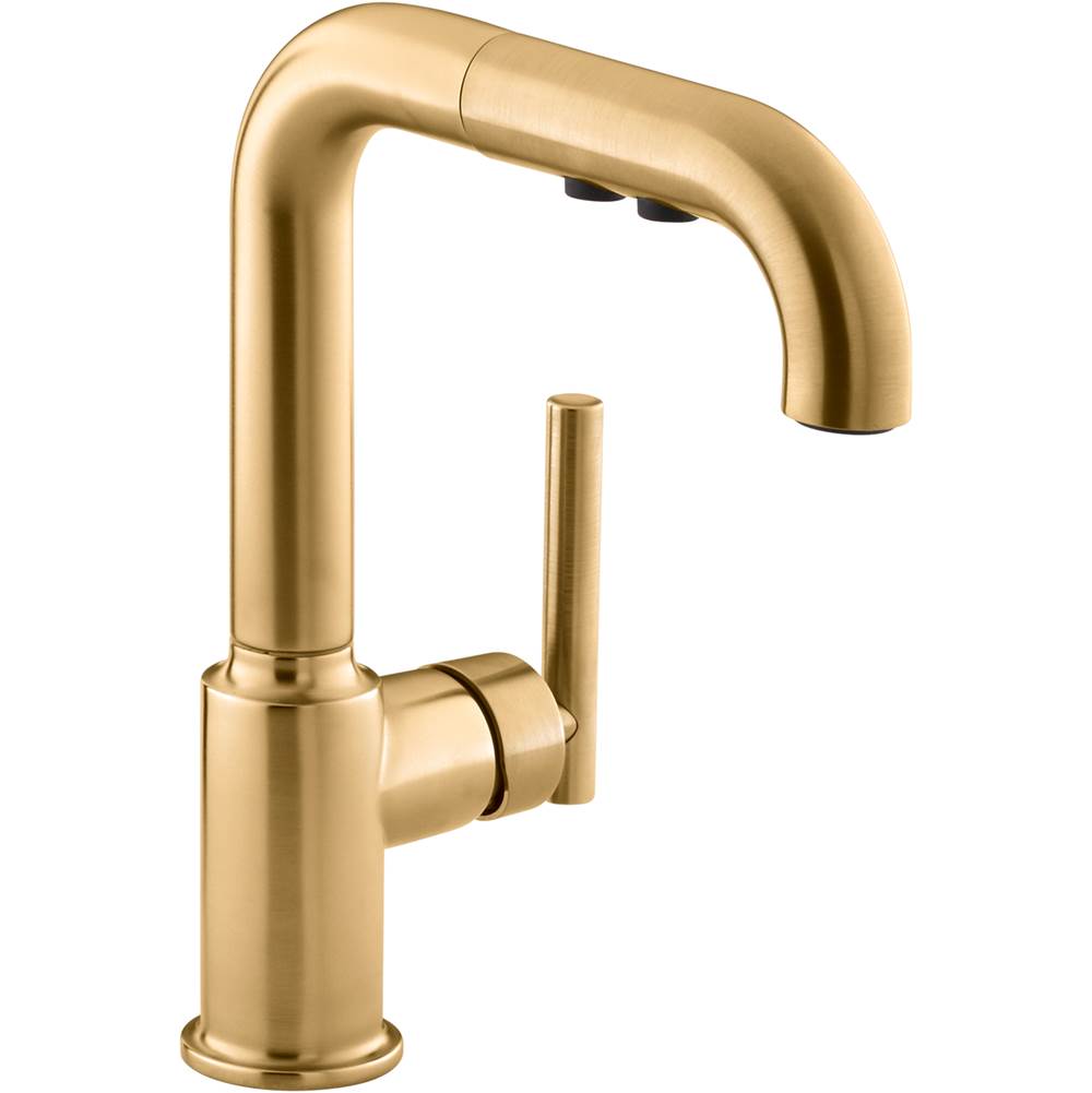 Kohler Pull Out Faucet Kitchen Faucets item 7506-2MB