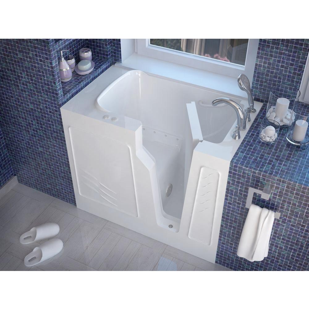 Algor Plumbing and Heating SupplyMeditubMediTub Walk-In 26 x 46 Right Drain White Air Jetted Walk-In Bathtub
