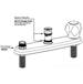 Moen - 100261 - Escutcheons And Deck Plates Faucet Parts