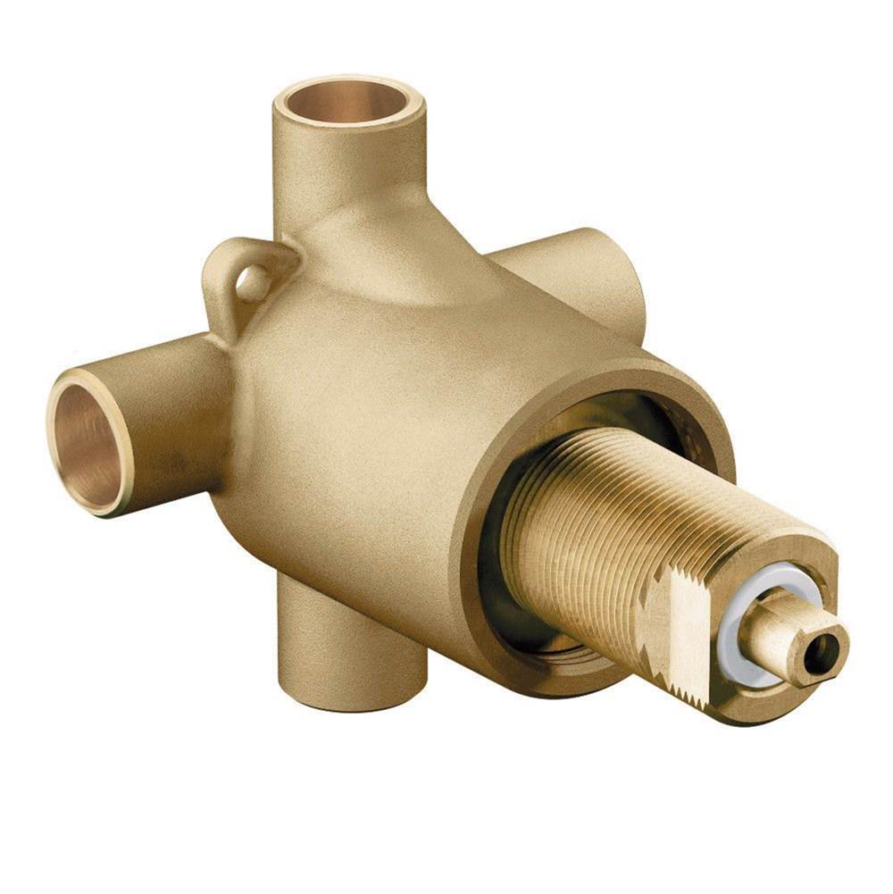 1/2-Inch CPVC PEX Connection Moen 9793 Two-Handle Roman Tub Adjustable Valve with Shower Diverter