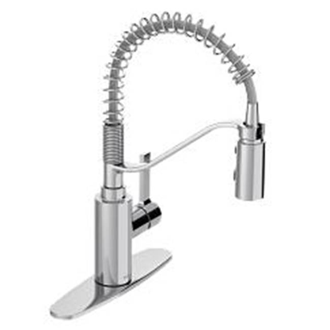 Algor Plumbing and Heating SupplyMoenChrome One-Handle Pulldown Kitchen Faucet