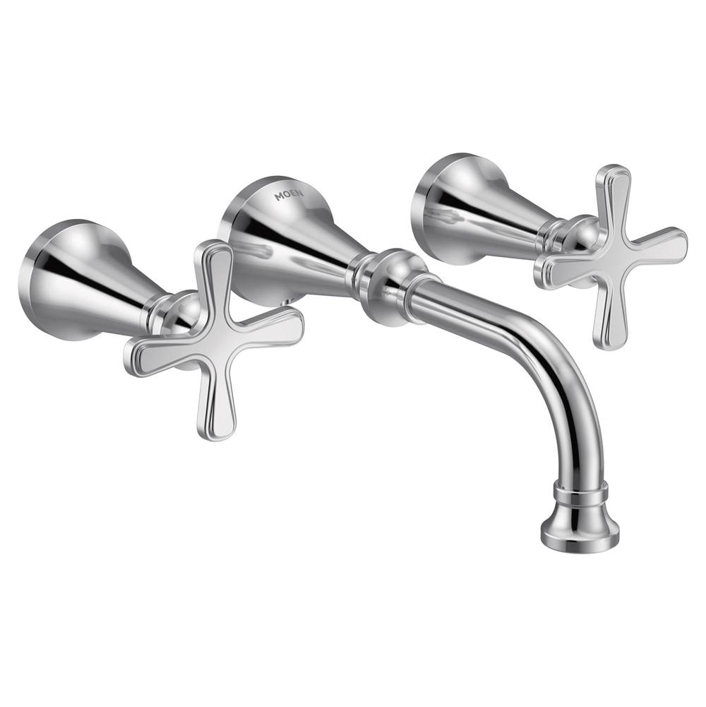Moen Wall Mounted Bathroom Sink Faucets item TS44105