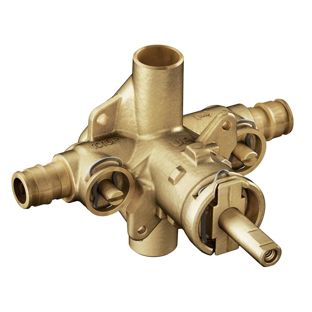 Algor Plumbing and Heating SupplyMoen1/2'' Posi-Temp(R) brass rough in valve includes stops