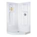 Mustee And Sons - Corner Shower Enclosures