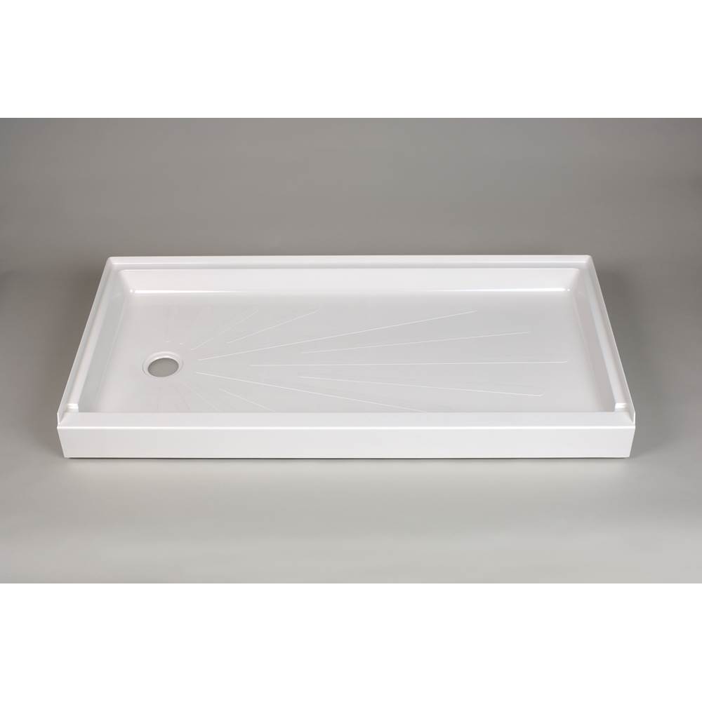 Algor Plumbing and Heating SupplyMustee And SonsShowertub Shower Floor, Left Hand, White