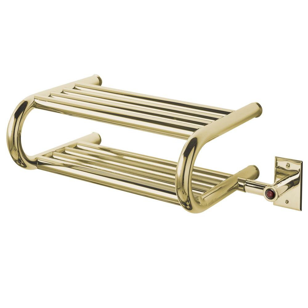 Algor Plumbing and Heating SupplyMysonES40/1 Regal Brass Curved Shelf Electric 120v 9''H x 23''W  ''Special Order Item''