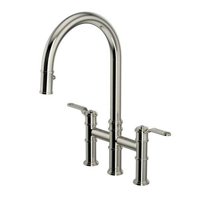 Rohl Bridge Kitchen Faucets item U.4549HT-PN-2