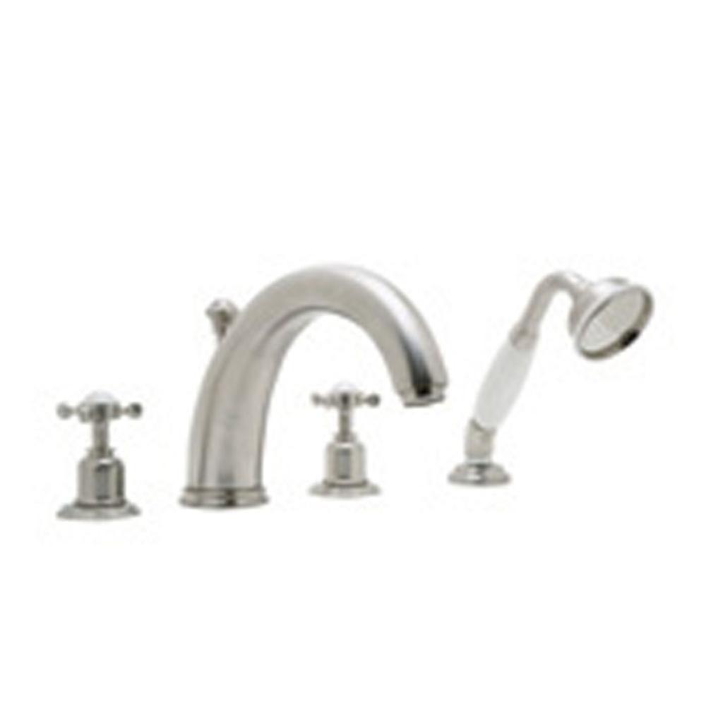 Algor Plumbing and Heating SupplyRohlEdwardian™ 4-Hole Deck Mount Tub Filler